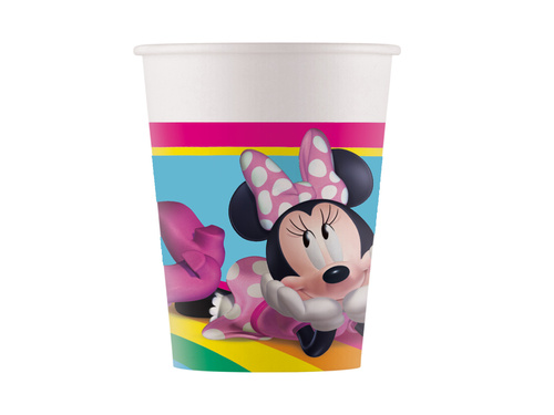 Minnie egér papírpoharak - 200 ml - 8 db.