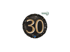 Szikrázó 30 - 14" kerek fólialufi - 1 db.