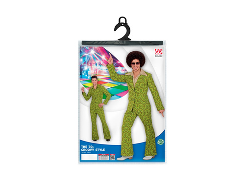 70-es évek szakadozó jelmez - körök "tapéta"