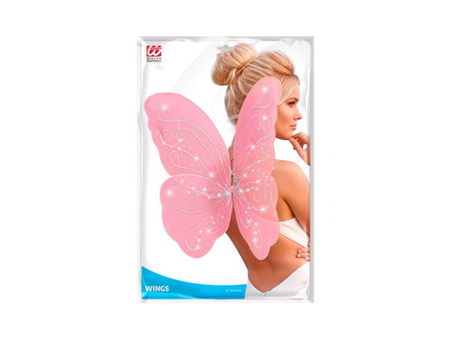 Rózsaszín pillangó szárnyak 85×50 cm