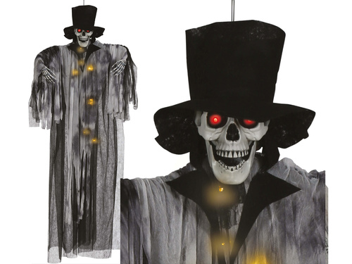 Csontváz menyasszony és vőlegény függő dekoráció - 180 cm - 1 db.