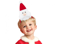 Mikulás fejpánt - 1 db.