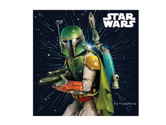 Star Wars születésnapi szalvéták - 33 cm - 20 db.