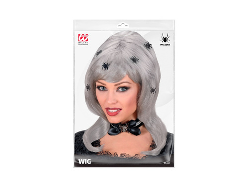 Spiderlady paróka pókokkal