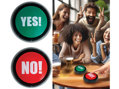 Igen gomb! Nem! vetélkedőkhöz - 2 db.