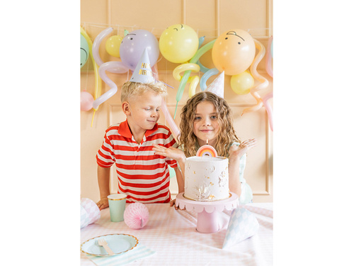 Születésnapi gyertya Rainbow - 4,5 cm - 1 db.