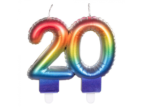 Színes 20 - húsz gyertya