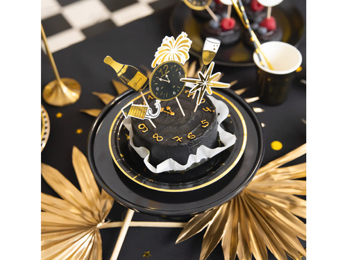 Szilveszteri cupcake szedők Boldog új évet - 6 db.