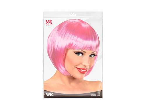 Chanel világos rózsaszín (lágy rózsaszín) paróka