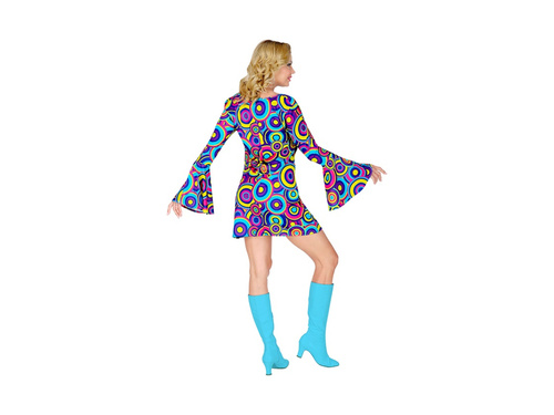 70-es évek menő öltözék - kék buborékok