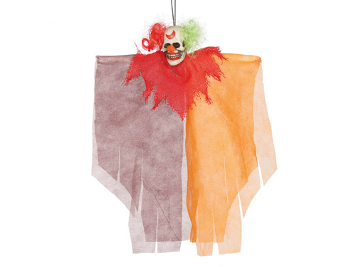 Akasztós dekoráció Bohóc - 30 cm - 1 db.