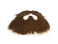 Barna bajusz és szakáll - 1 db.
