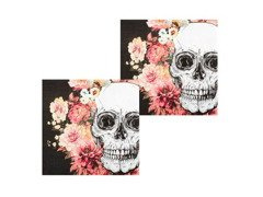 Mexikói koponyás szalvéta - 33 cm - 20 db.