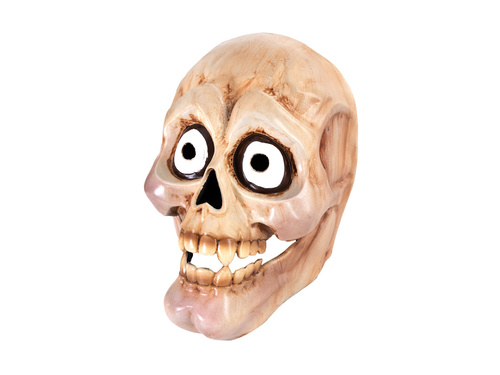 Halloween koponya maszk - 22x28,5 cm - 1 db.