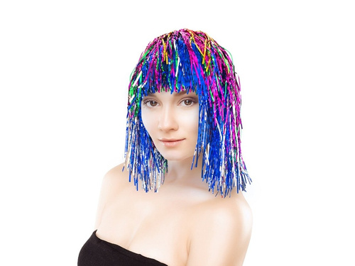 Fólia paróka - színes.