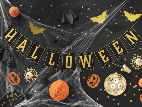 Happy Halloween banner - 250 cm - 1 db.