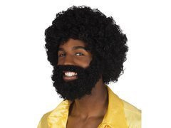 Rasta paróka szakállal - 1 db.