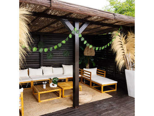 Trópusi levelek füzér - 400 cm - 1 db.