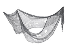Szürke Halloween háló - 76 x 228 cm - 1 db.