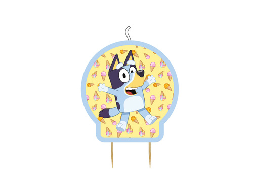 Kék születésnapi gyertya - 1 db.