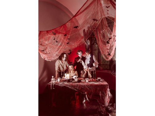 Fekete ördögszarvak tüllel - 30x76 cm - 1 db.