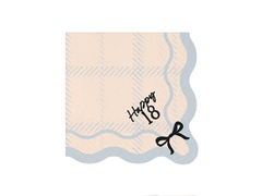 Happy 18 - 33 cm-es szalvéták - 12 db.