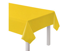 Sárga papír terítő - 137 x 274 cm - 1 db.