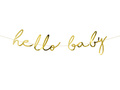 Hello Baby Shower banner - 1 db.