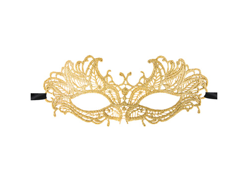 Arany csipke maszk - 1 db.