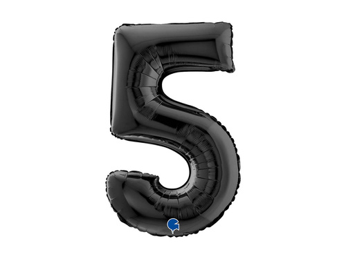 Fólia lufi 5 fekete - 26" - 1 db.