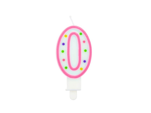 Gyertyaszám nullás 0 pontokkal - 1 db.