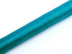 Organza sima türkizkék - 36 cm x 9 méter