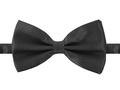 Klasszikus fekete csokornyakkendő - 7 x 12 cm - 1 db.