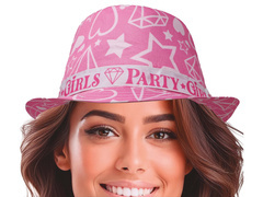 Party Girls kalap rózsaszín - 1 db.
