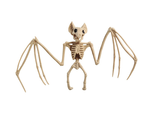 Denevér csontváz dekoráció - 30 cm - 1 db.