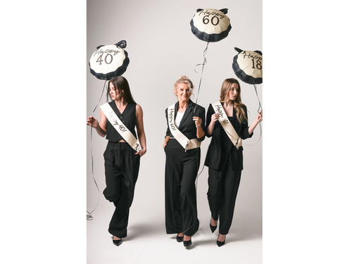 Fólialufi Happy "60" masnival - 47,5 x 45 cm - 1 db.