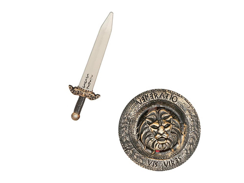 Római kard pajzzsal - 1 db.
