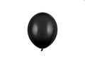 Pasztell fekete latex lufi - kicsi - 100 db.