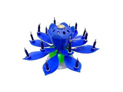 Gyertyás játék - tánc - kék