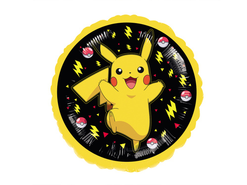 Pikachu Pokemon fólialufi - 43 cm - 1 db.