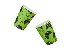 Game On papírpoharak - 250 ml - 8 db.