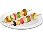 Sashlik pálcika - 30 cm - 45 db.