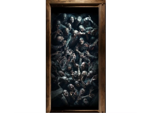 Zombie pince padló matricák- 1 db.