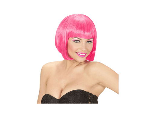 Neon rózsaszín Valentina paróka