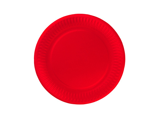 Piros papír terítékkészlet - 24 db.