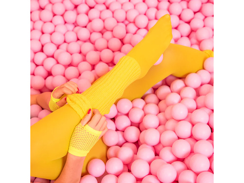 Sárga lábmelegítő