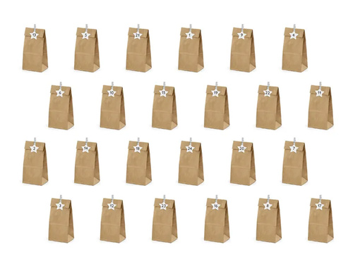 Adventi naptár Kraft zacskók