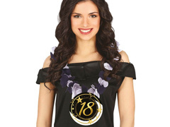 Születésnapi nyaklánc a tizennyolcadik születésnapi partira - 1 db.