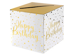 Boldog születésnapot boríték doboz - 1 db.