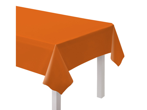 Narancssárga papír terítő - 137 x 274 cm - 1 db.